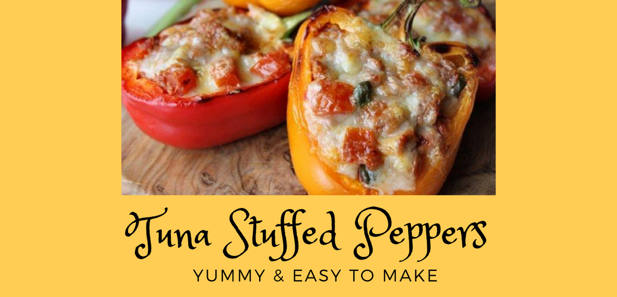 Stuffed Peppers with Tuna and breadcrumbs