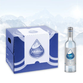 MonViso Natural Mineral Water Glass Bottle Still 0.375ml