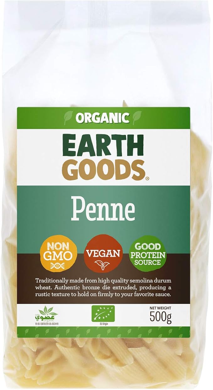 Earth Goods Organic Penne 500 gm