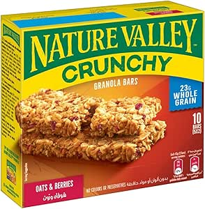 Nature Valley Crunchy Granola Bar Oats And Berries 5 x 42g