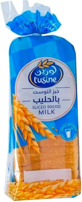 L'USINE Sliced Milk Bread 600gm