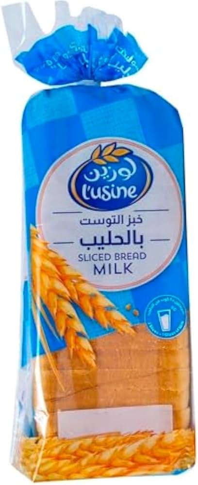 L'USINE Sliced Milk Bread 600gm