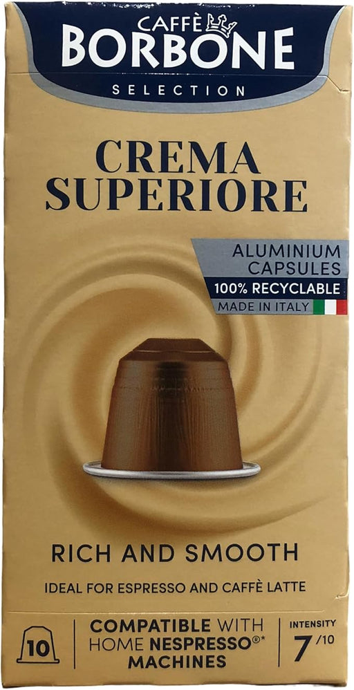 Caffee Borbone CREMA SUPERIORE Intensity 7/10 Nespresso Compatible