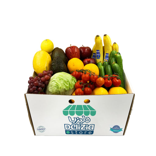 Fruits and Vegetables Box 5-6kg Turquoise  (Everyday Goodness)