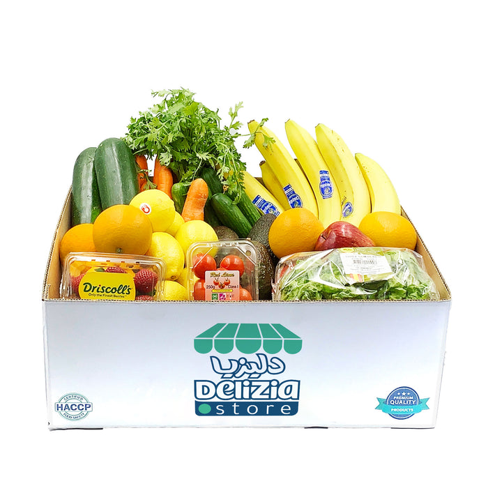 Fruits and Vegetables Box 5-6kg Tourmaline (Family Essentials)