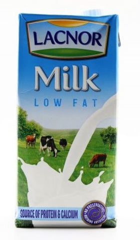 Lacnor Low Fat Milk 1L