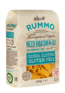 Rummo Mezzi Rigatoni Gluten Free 400gm