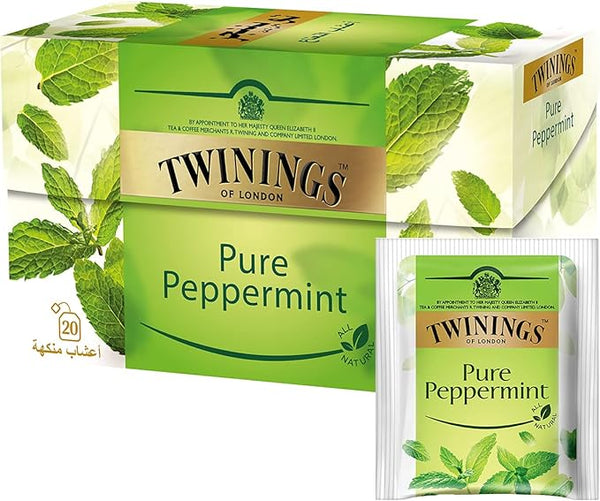Twinings Pure Pepper Mint Tea - 20 Teabags
