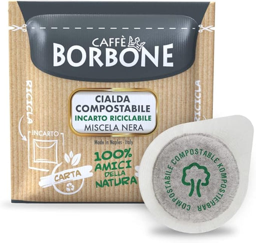 Caffe Borbone 50 Coffee Pods Black - Recyclable Pack