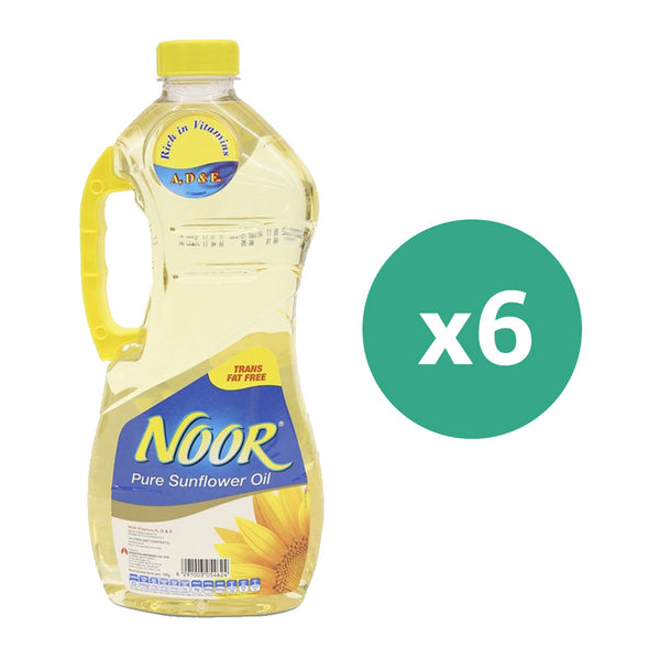 Noor Pure Sunflower oil 1.8Ltr x 6
