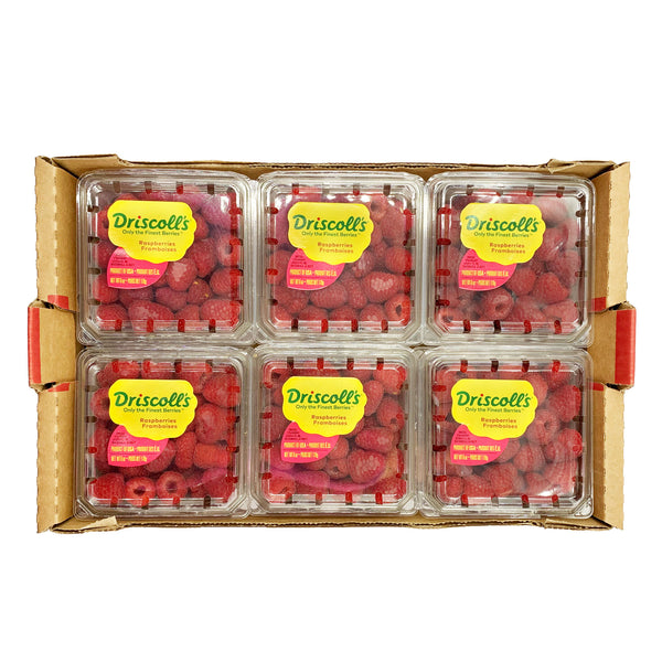 Raspberries 170Gm x 12